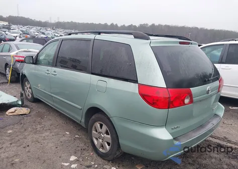 2008 Toyota Sienna Le z USA, uszkodzony, nr VIN 5TDZK23C08S213963